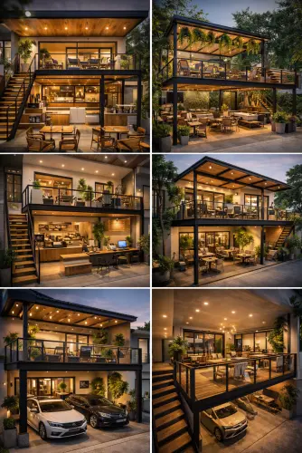 Mezannine Cafe Modern di Pasar Rebo